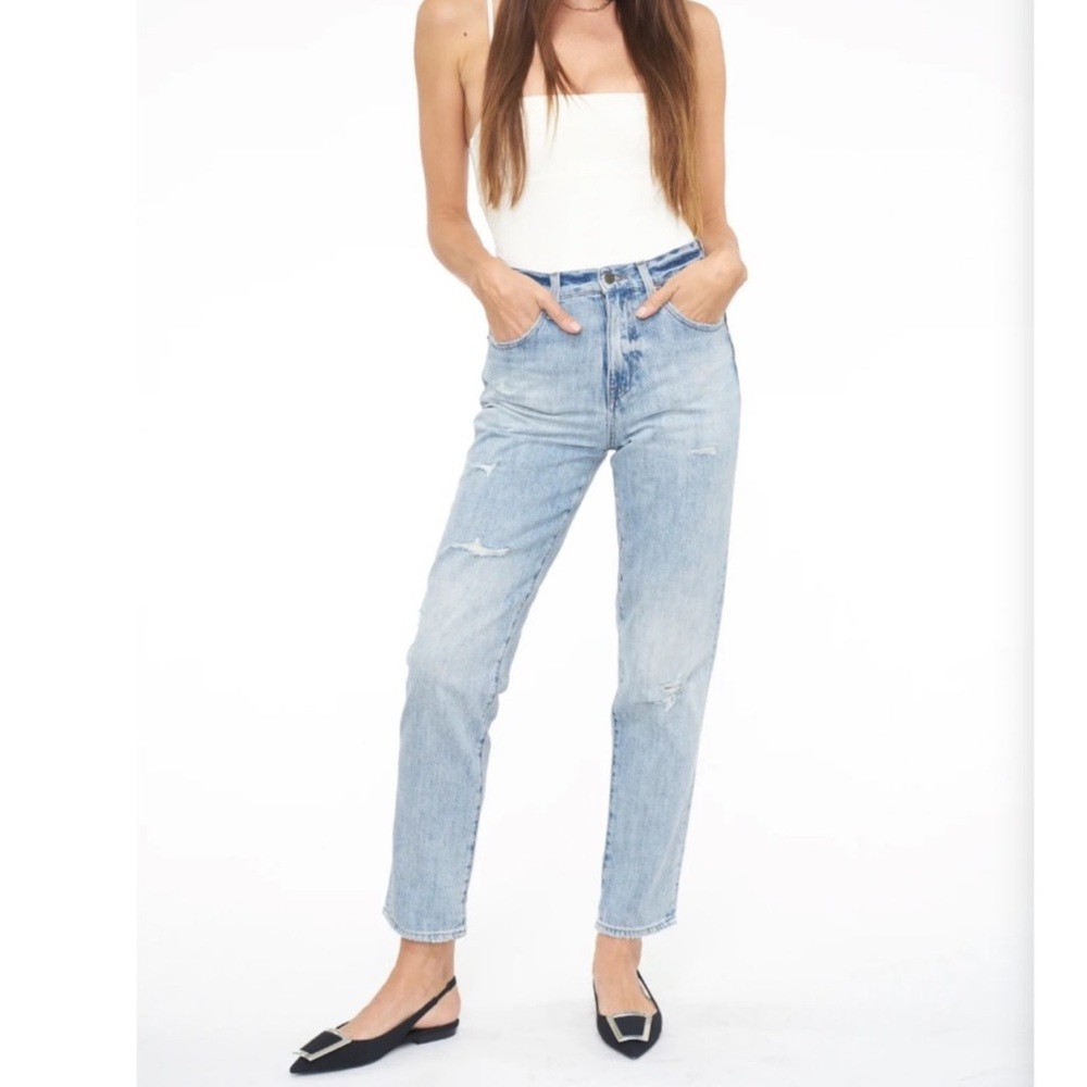 Pistola Presley High Rise Relaxed Roller Jeans Size 26 - NWT